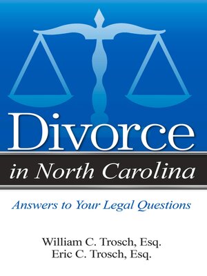 cover image of Divorce in North Carolina